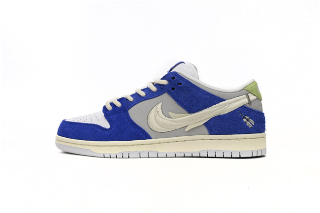 Men's Dunk Low Royal/White/Grey Shoes 0381 Men's Dunk Low Royal/White/Grey Shoes 0381